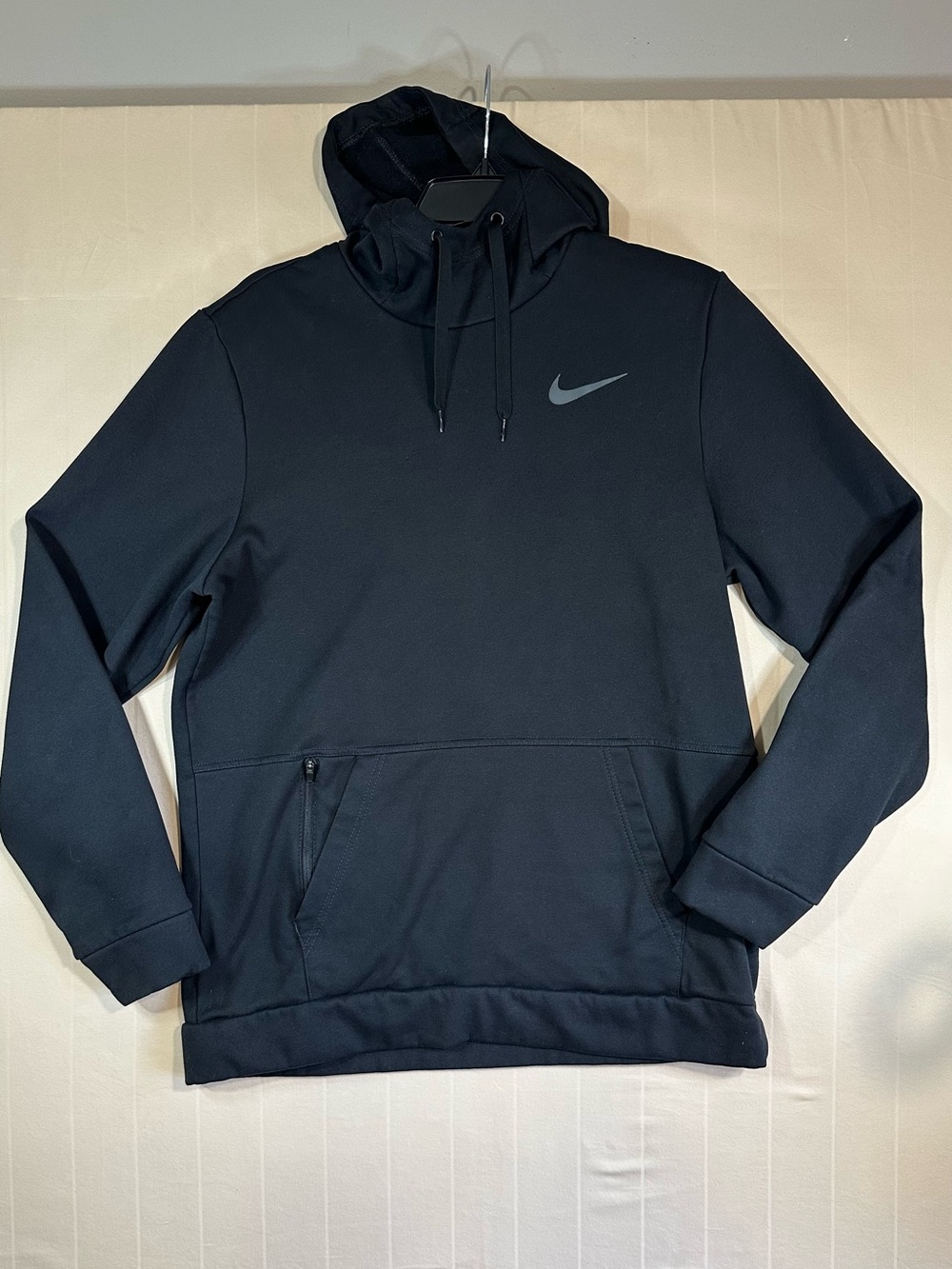 Nike Men's Therma Dri-FIT Pullover Training Hoodie Black Large Like New